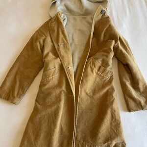 Vintage 1960s amcoat Corduroy Hooded Coat